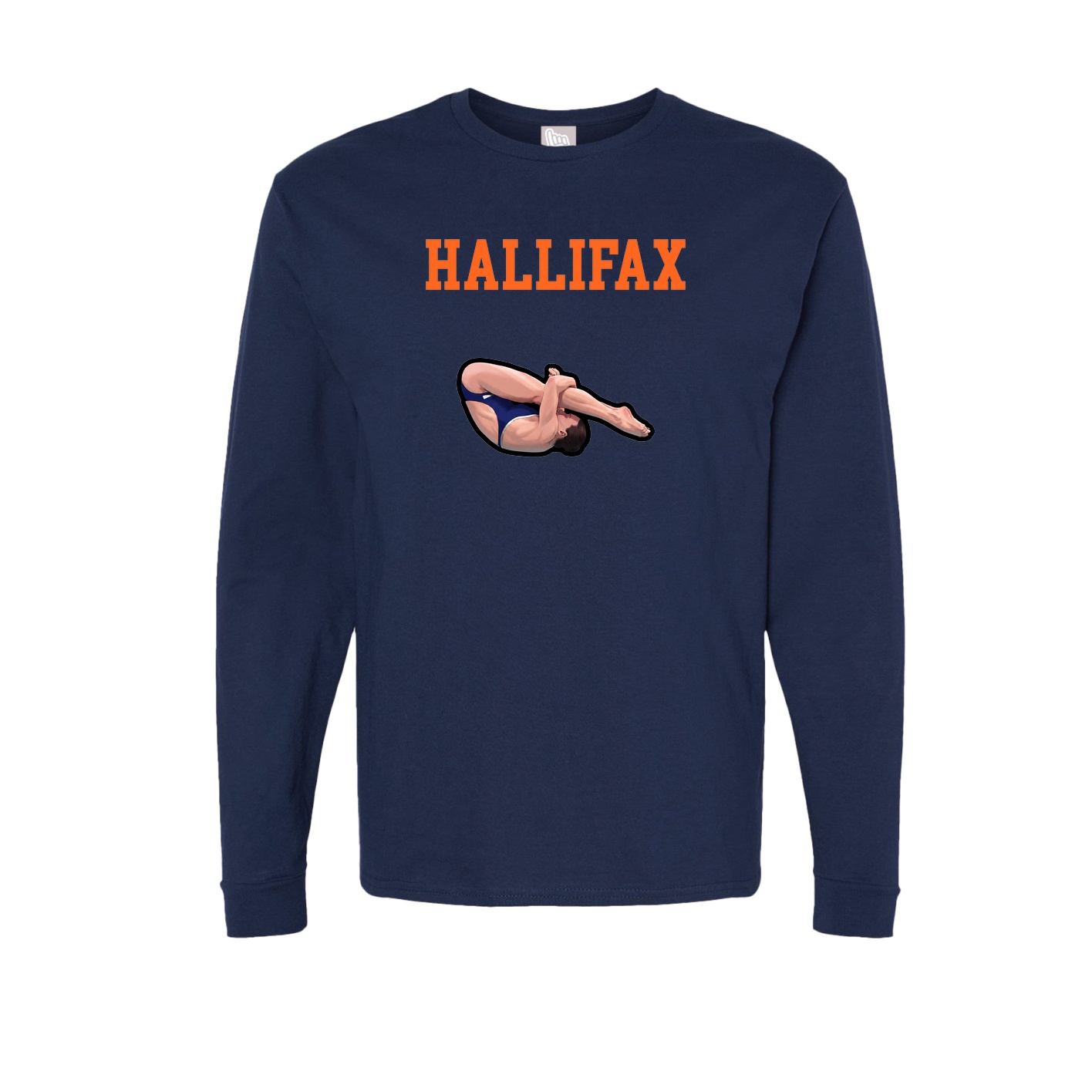 Long Sleeve Tee — Shirsey in Navy