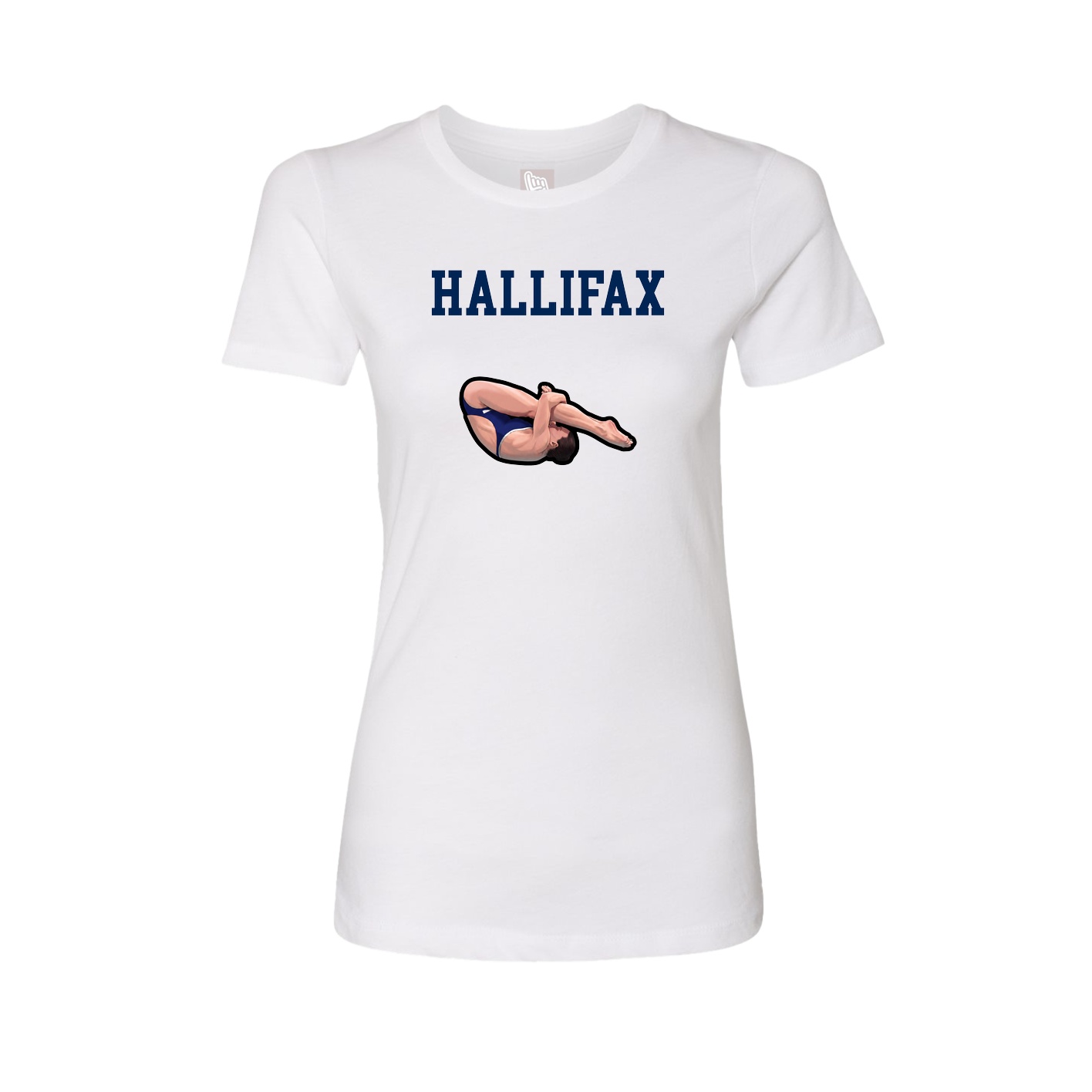Fitted Women's Tee — Shirsey in White