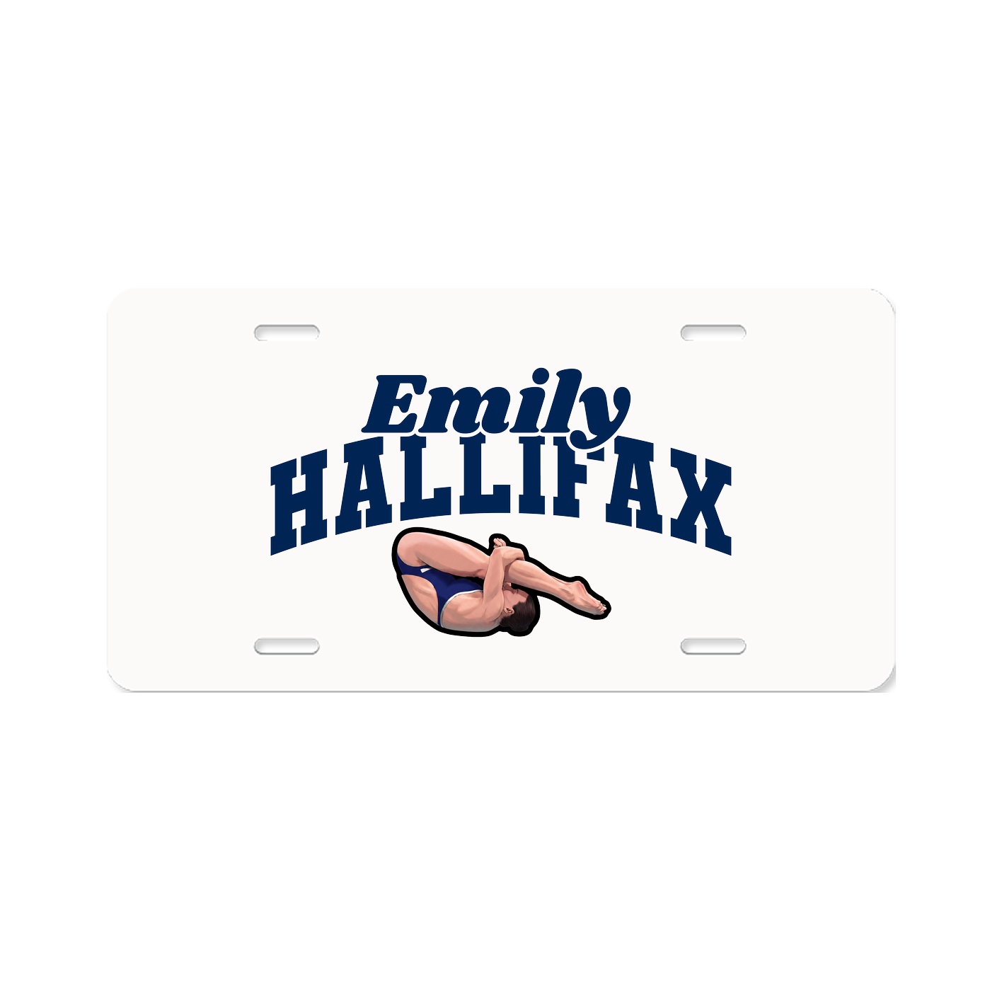 License Plate — Signature Arch in Classic