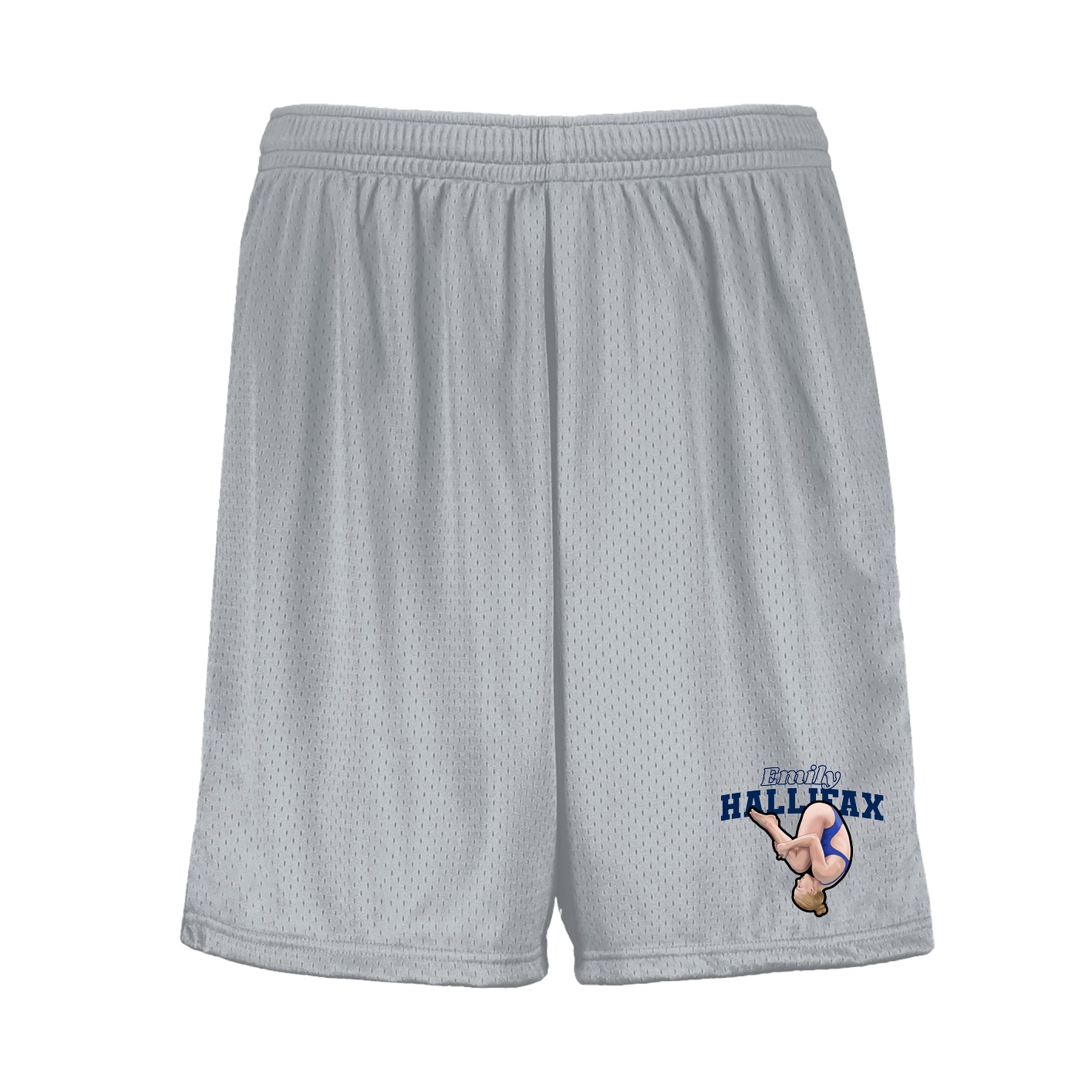Shorts — Name Arch in Silver