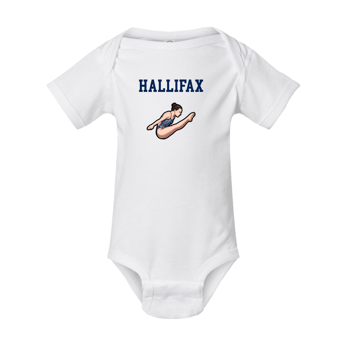 Baby Onesie — Shirsey in White