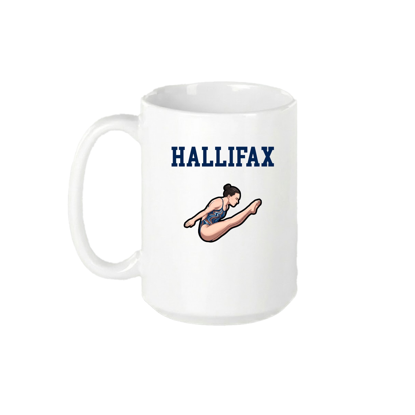 15oz Coffee Mug — Shirsey in White