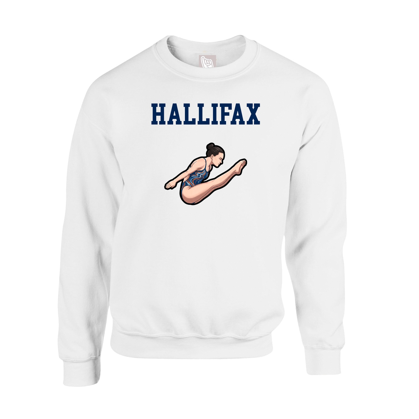 Fleece Crew — Shirsey in White
