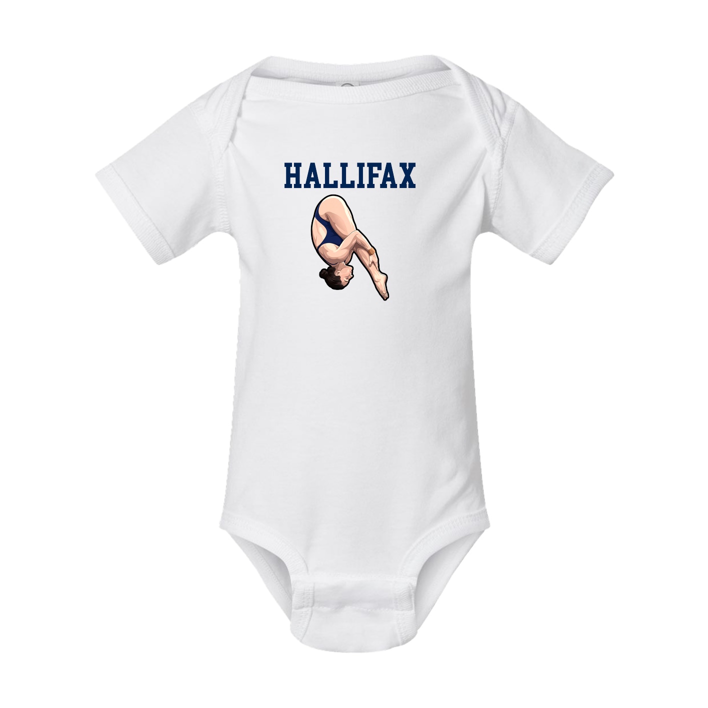 Baby Onesie — Shirsey in White