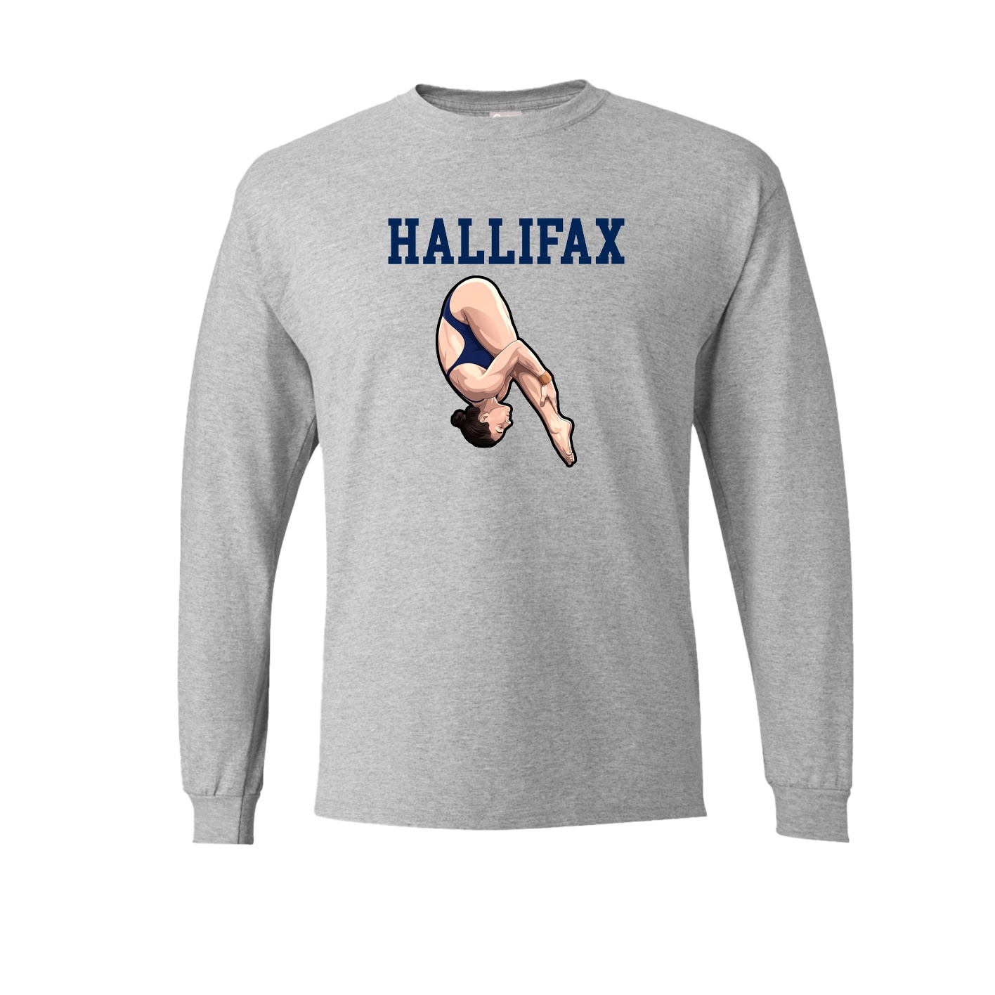 Long Sleeve Tee — Shirsey in Grey