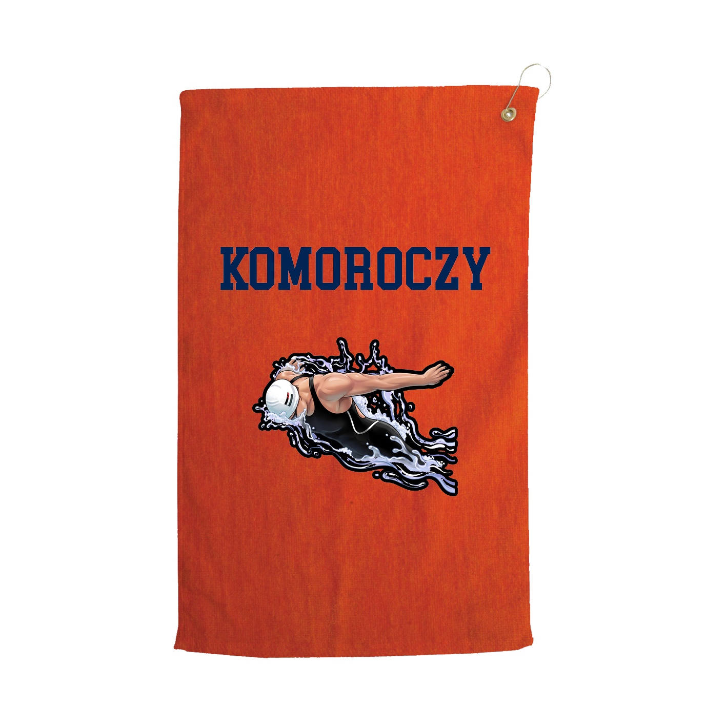 Golf Towel — Shirsey in Orange