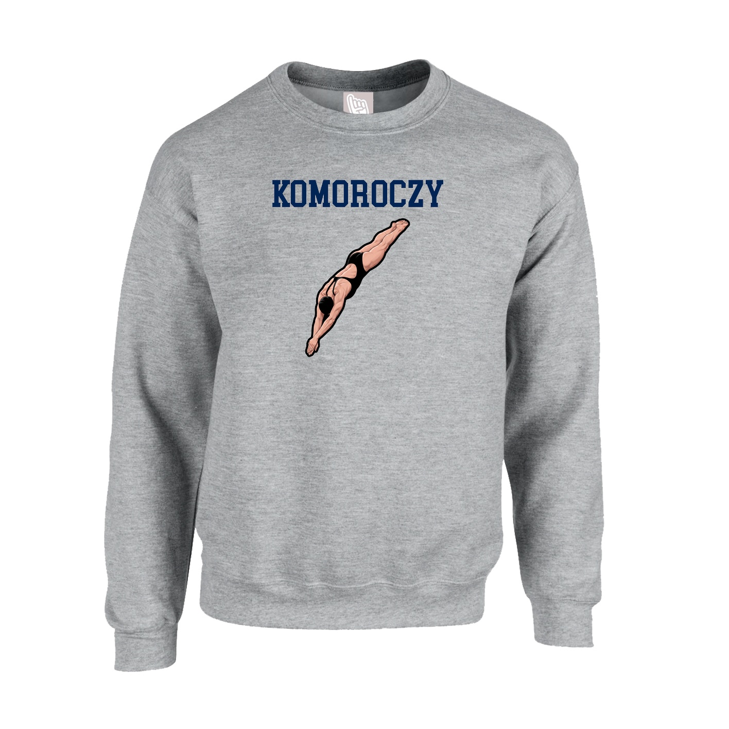 Fleece Crew — Shirsey in Grey