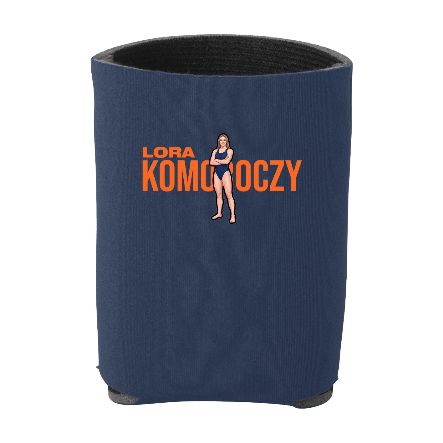 Can Holder — Player Name in Navy