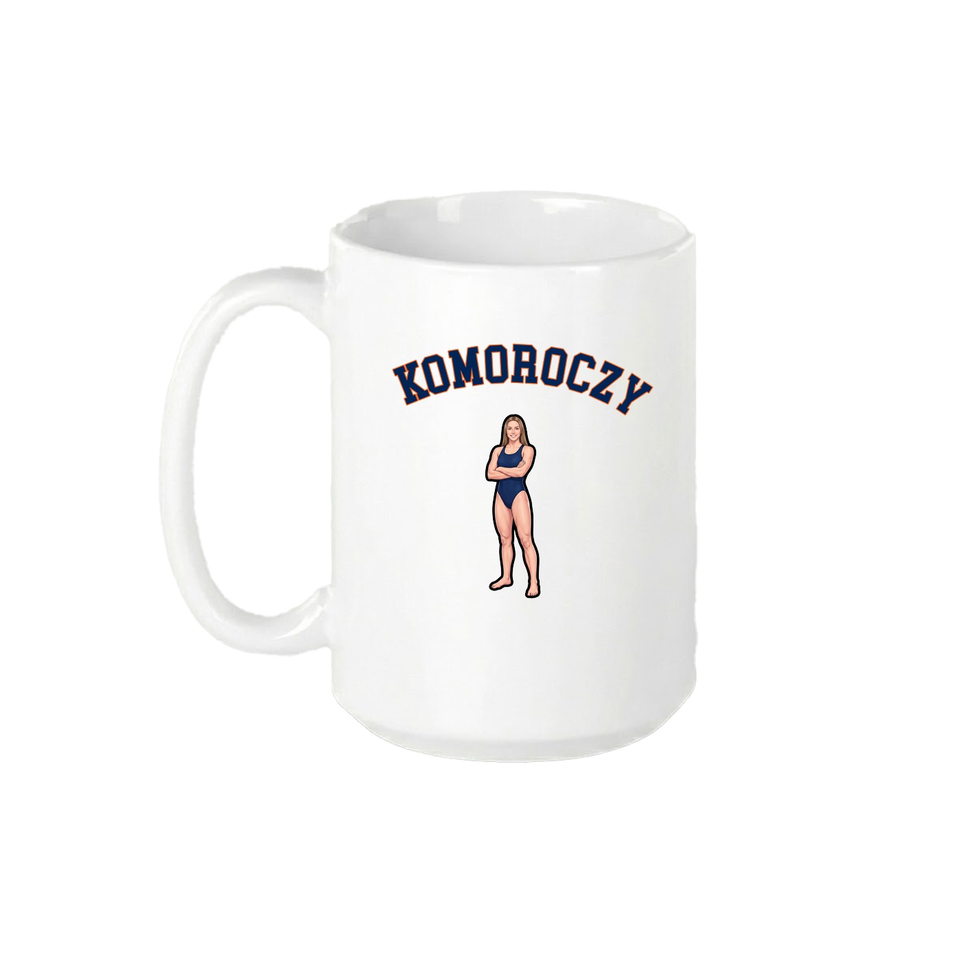 15oz Coffee Mug — Shirsey Arch in White