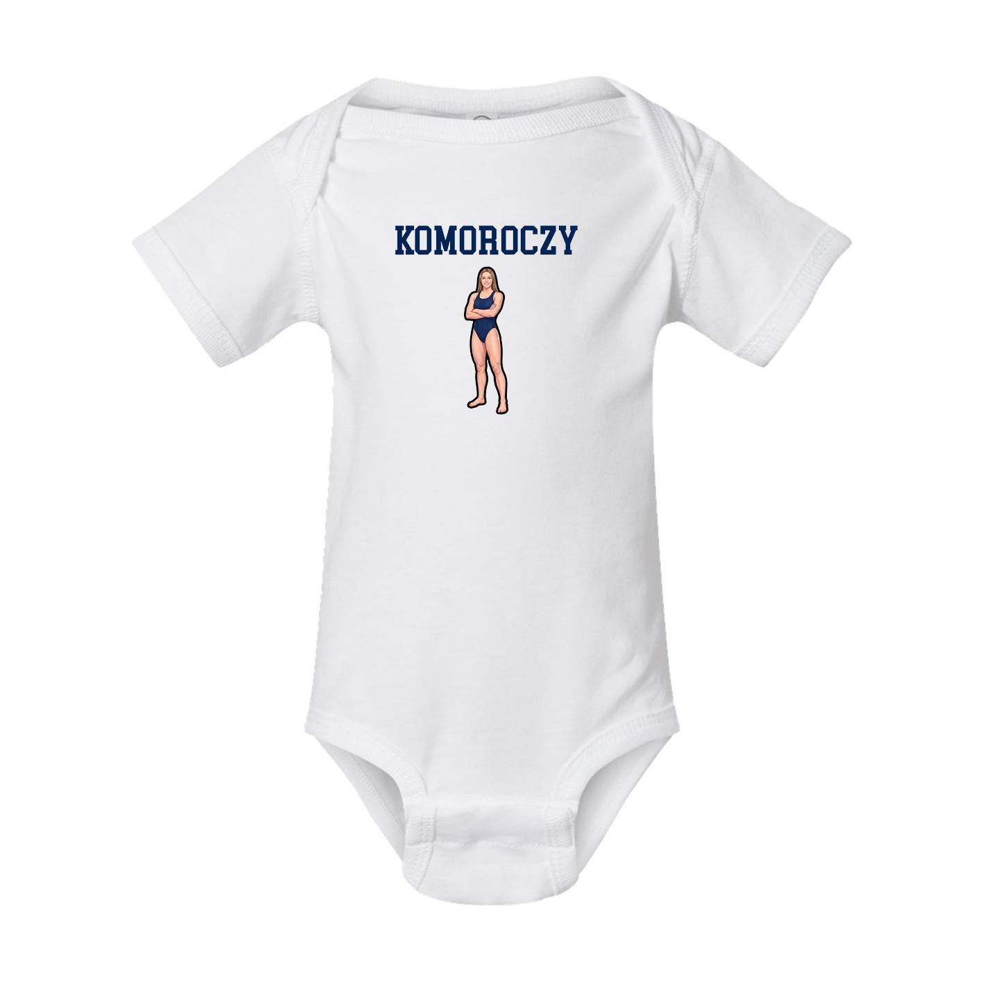 Baby Onesie — Shirsey in White