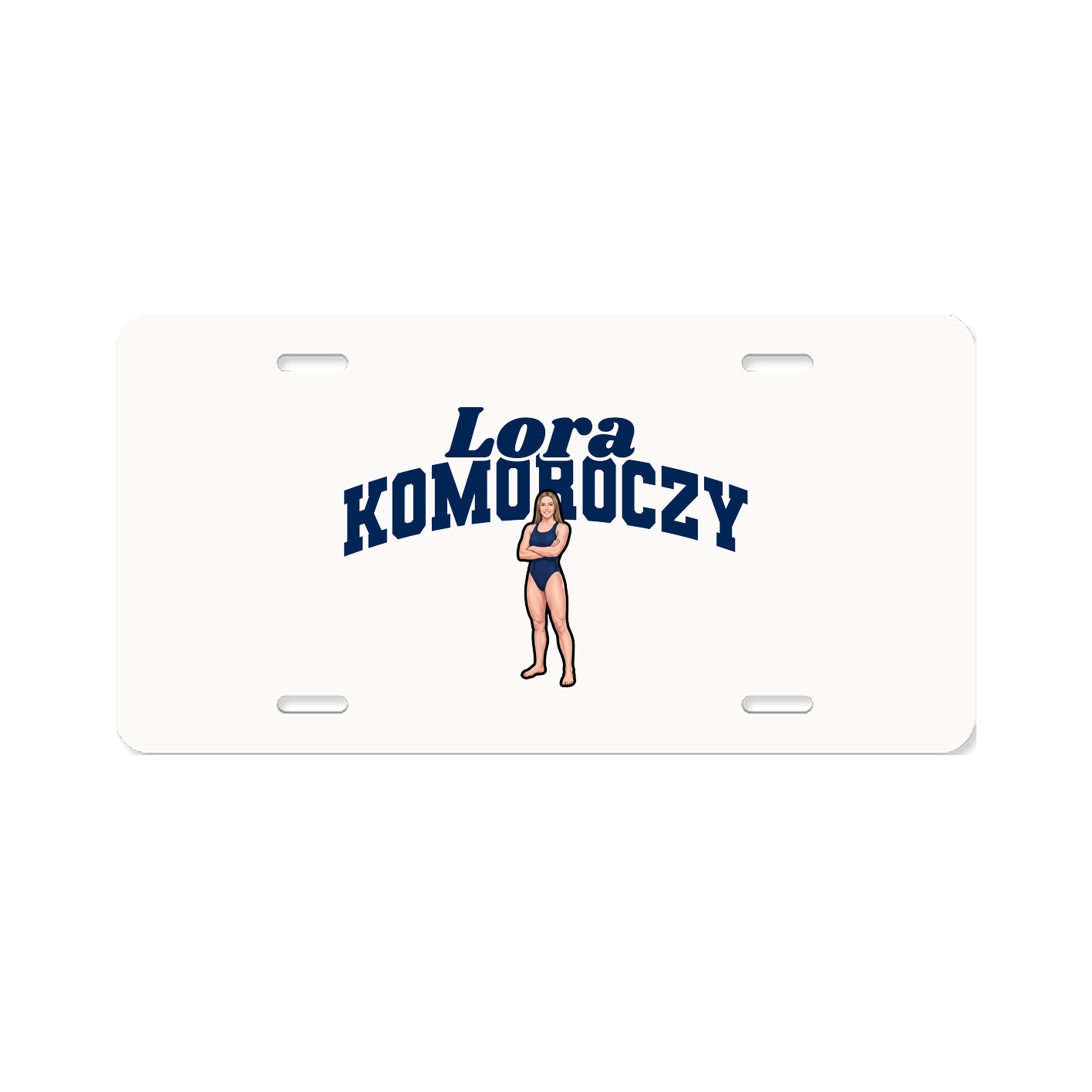 License Plate — Signature Arch in Classic
