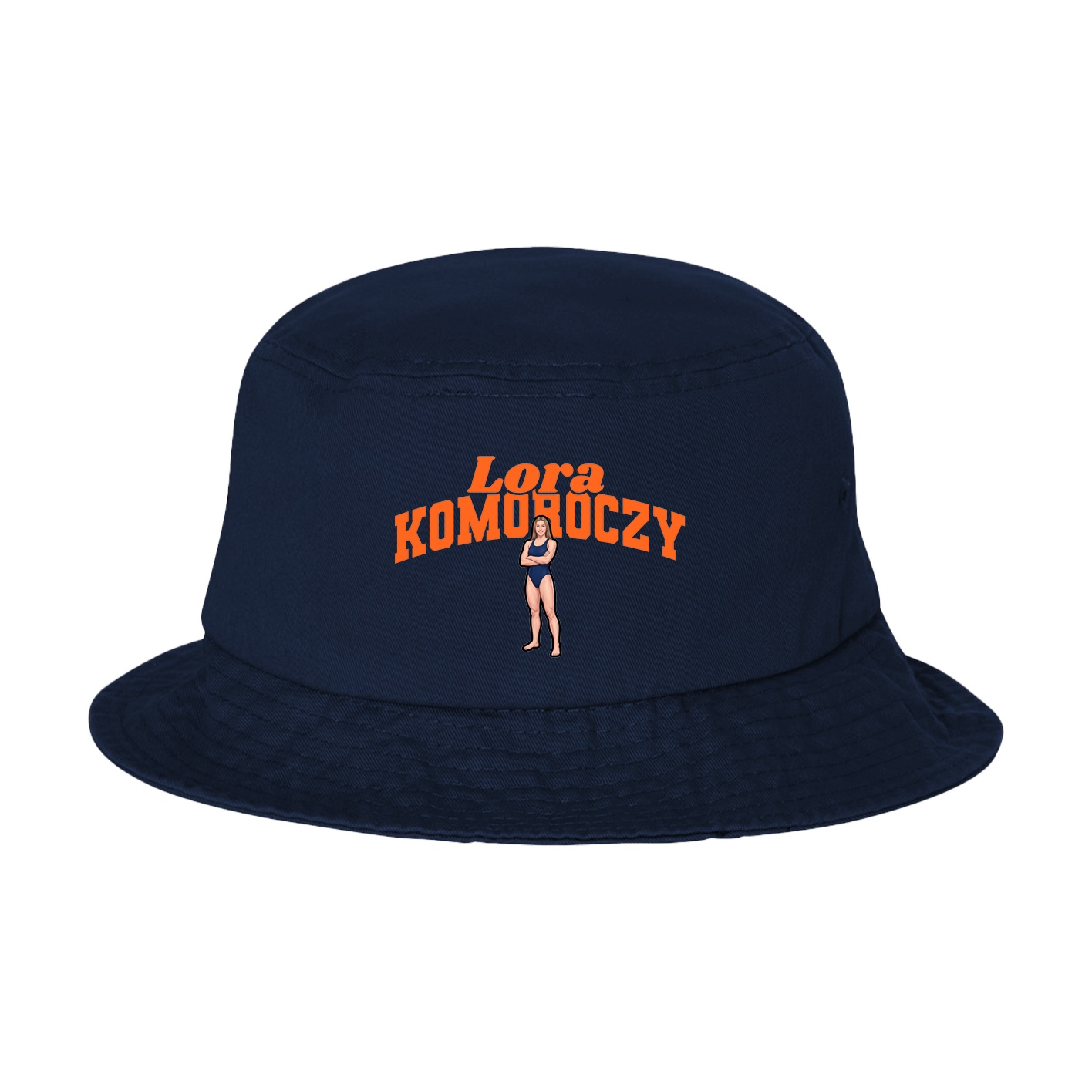 Bucket Cap — Signature Arch in Navy