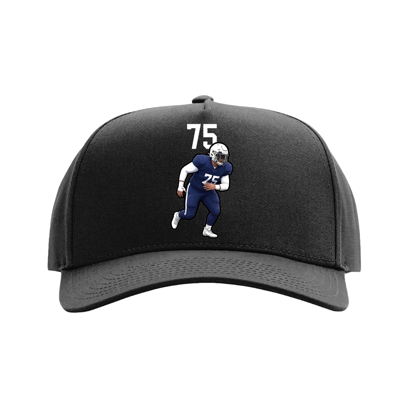 Full Fabric Five-Panel Champ Cap