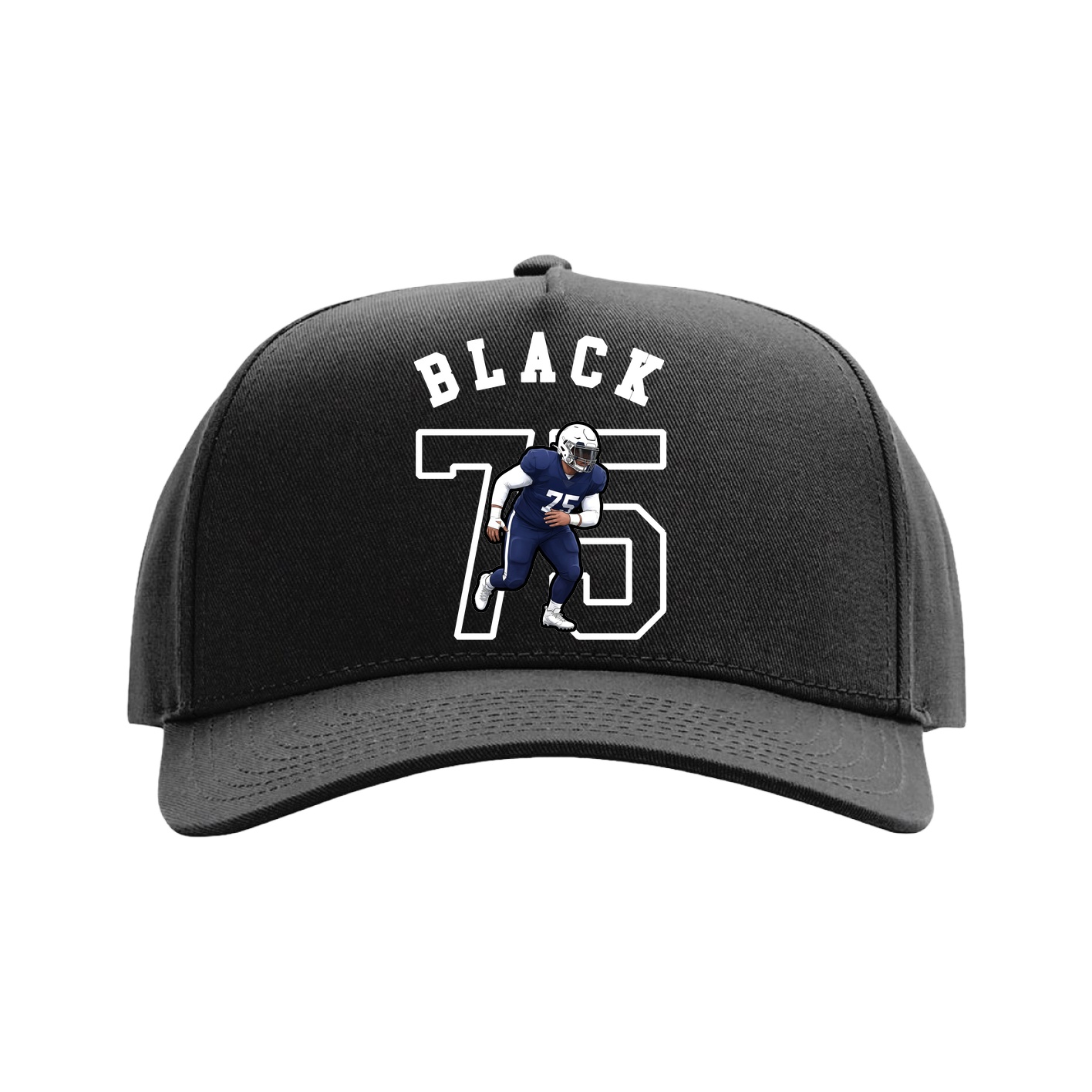 Full Fabric Five-Panel Champ Cap