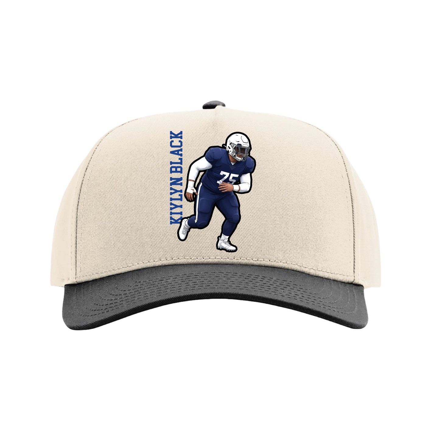Full Fabric Five-Panel Champ Cap