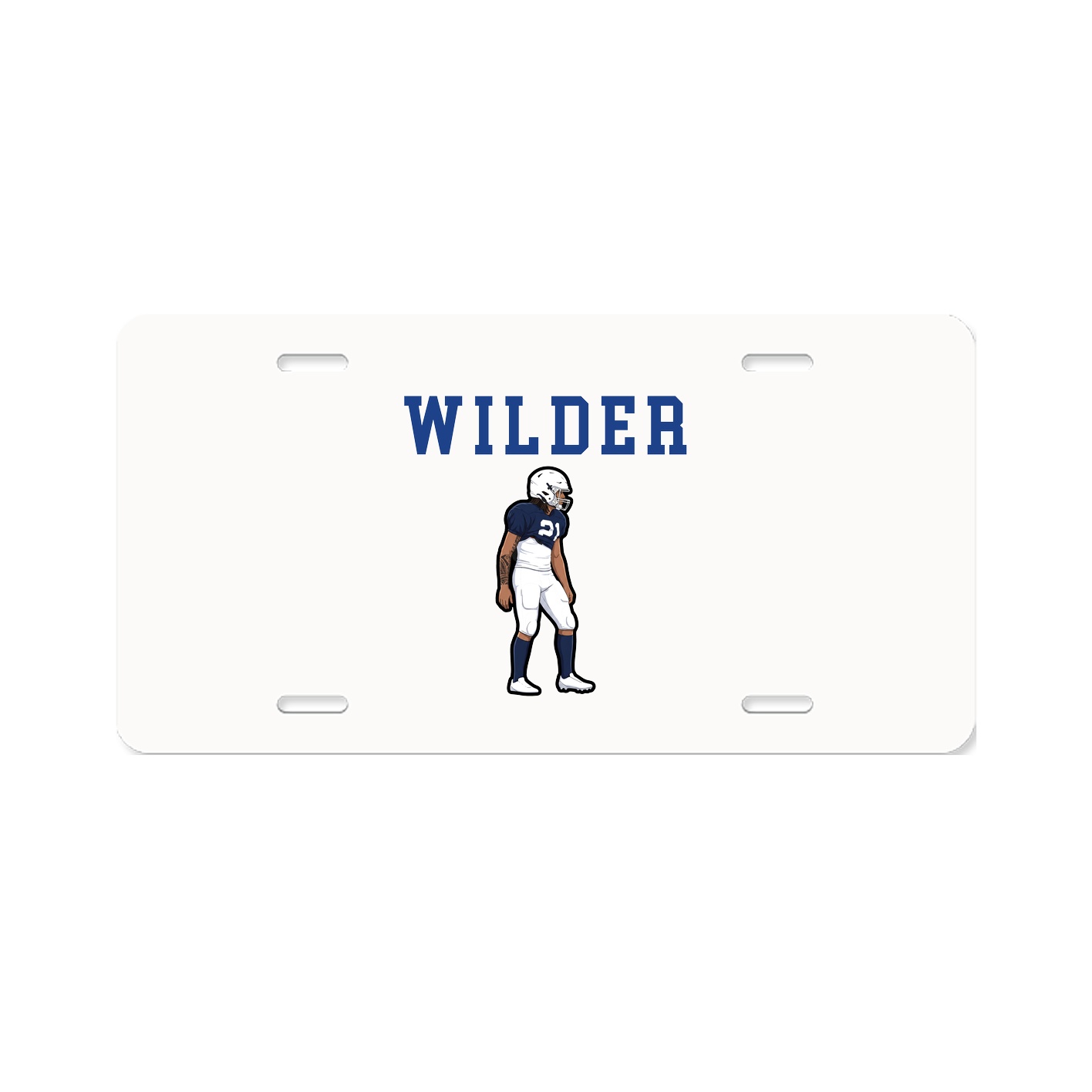 License Plate — Shirsey in Classic