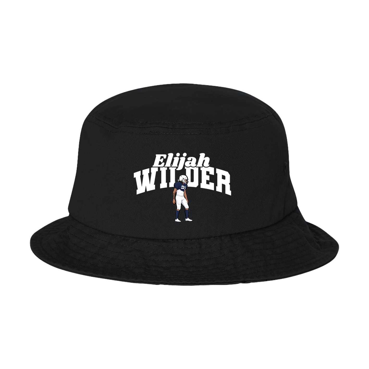 Bucket Cap — Signature Arch in Black