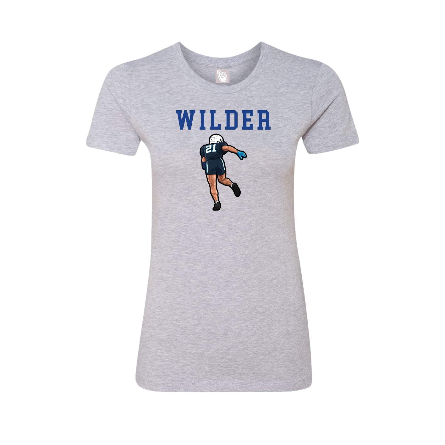 Fitted Women's Tee — Shirsey in Grey