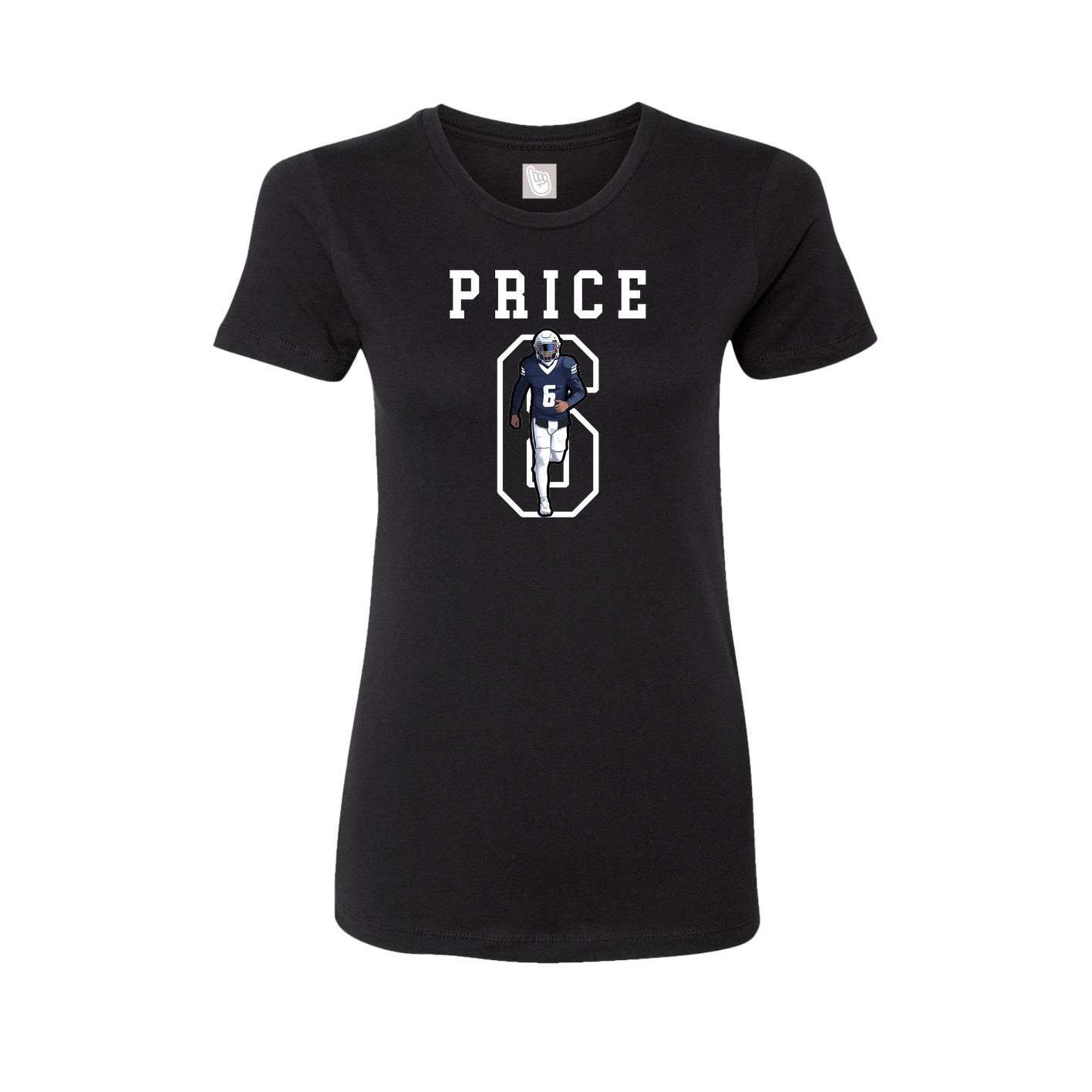 Fitted Women's Tee — Shirsey in Black