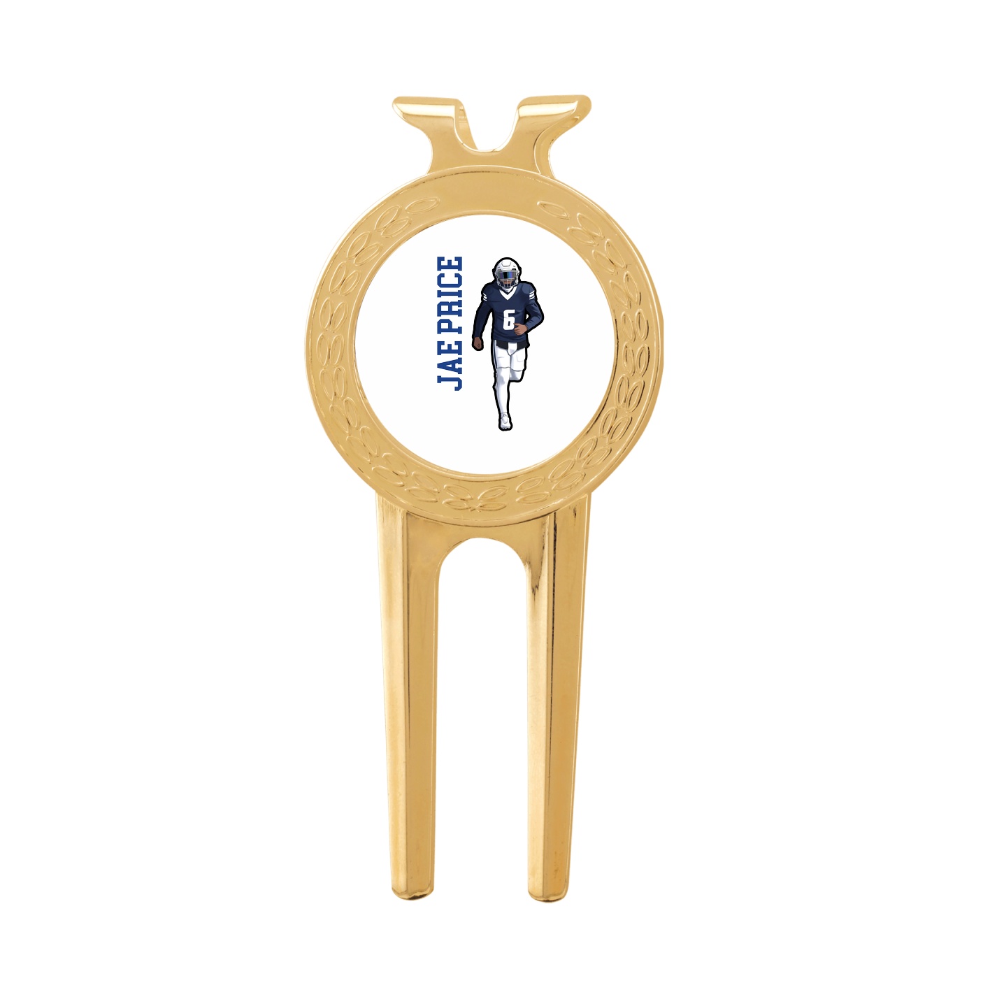 Divot Tool with Ball Marker — Name Vertical in Classic