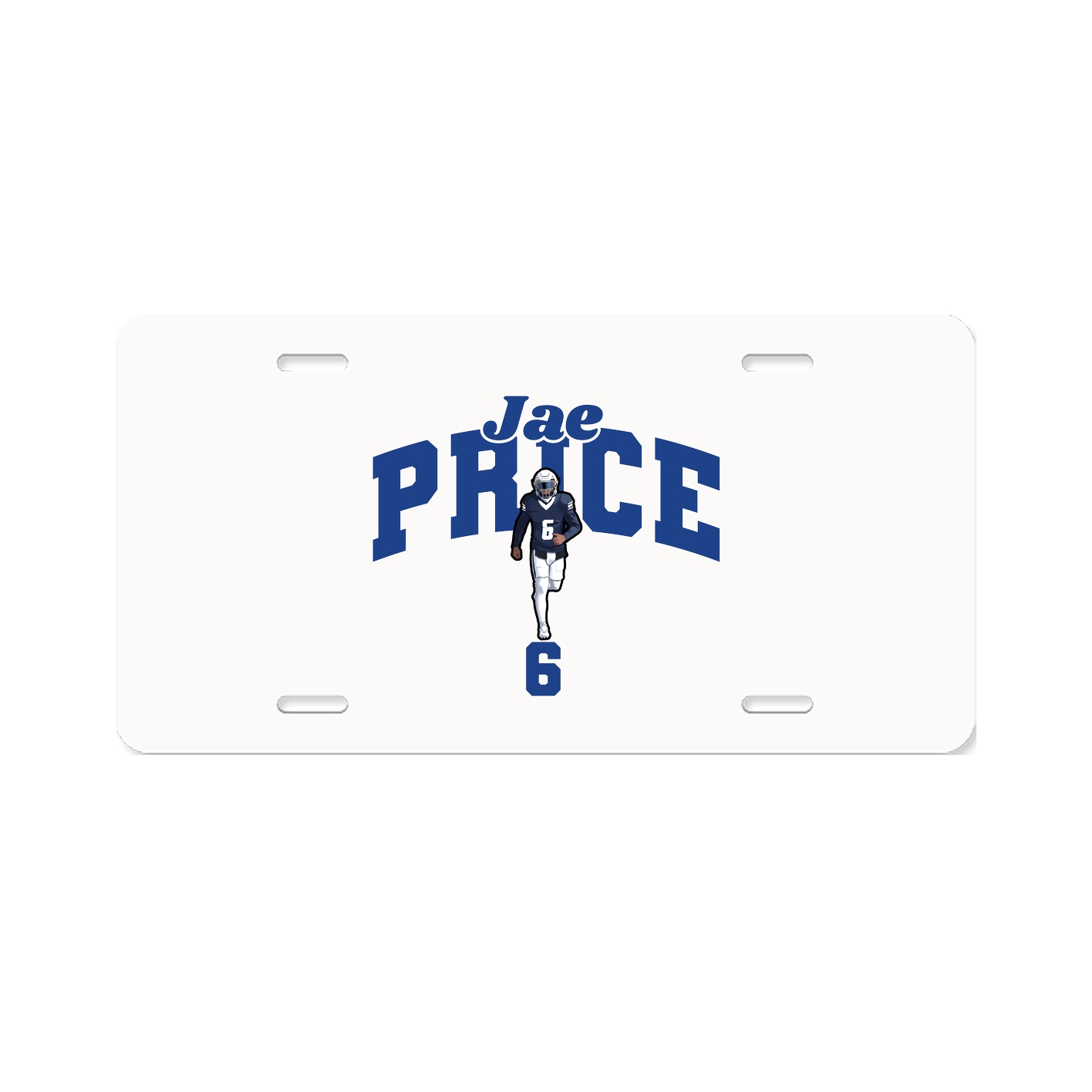 License Plate — Signature Arch in Classic