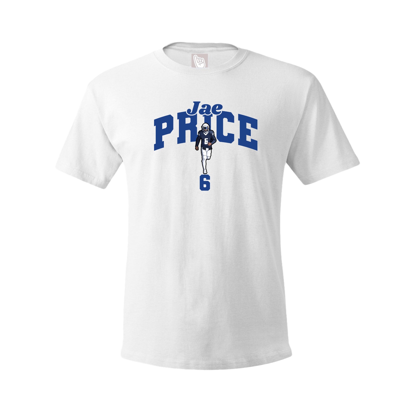 Youth Tee — Signature Arch in White
