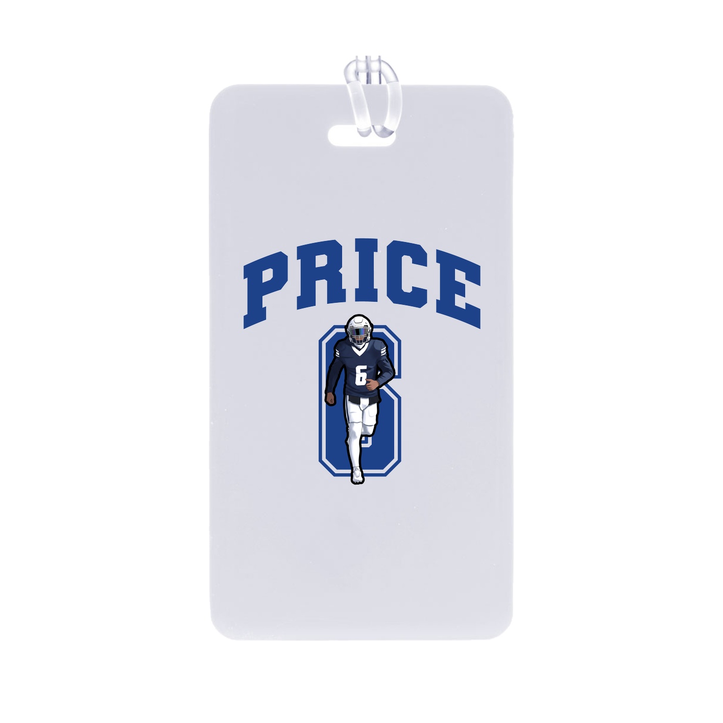 Bag Tag — Number in Classic