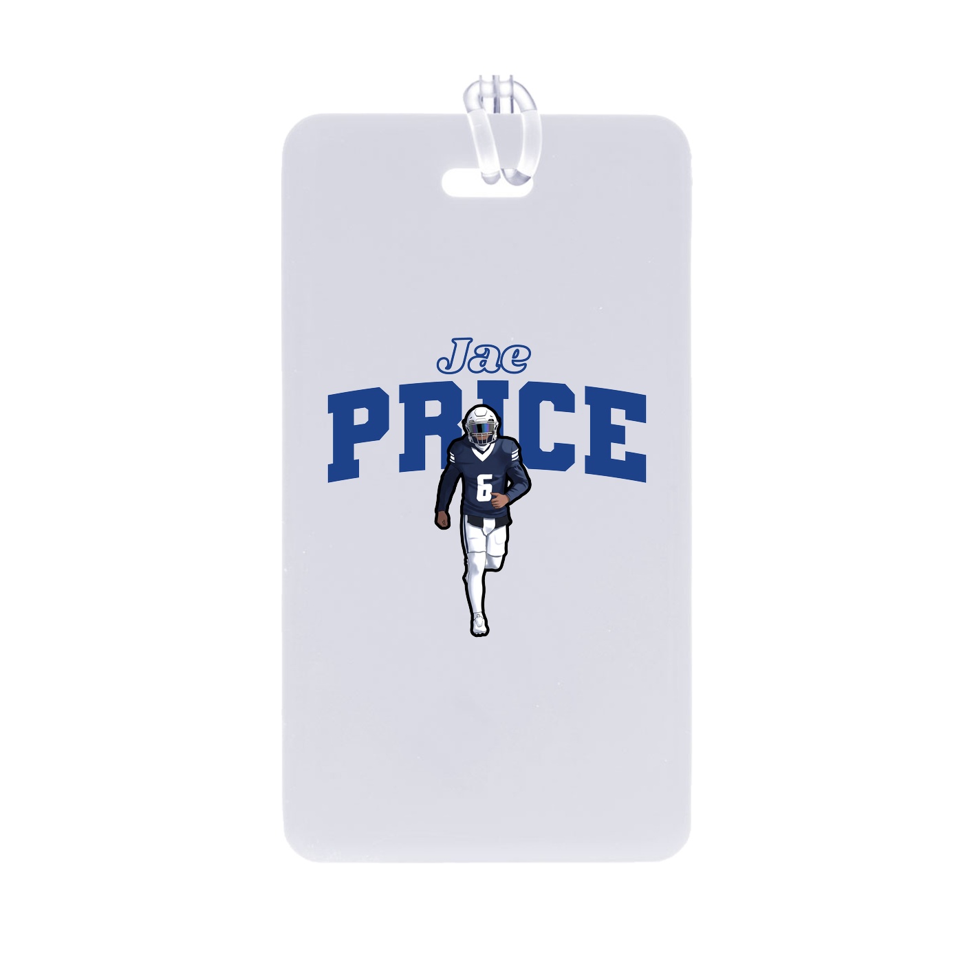 Bag Tag — Name Arch in Classic