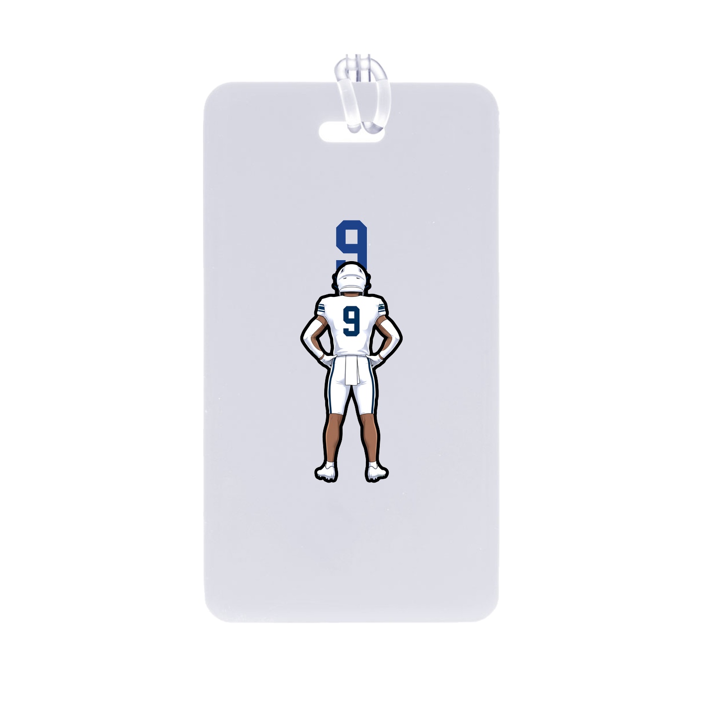 Bag Tag — Number Top in Classic
