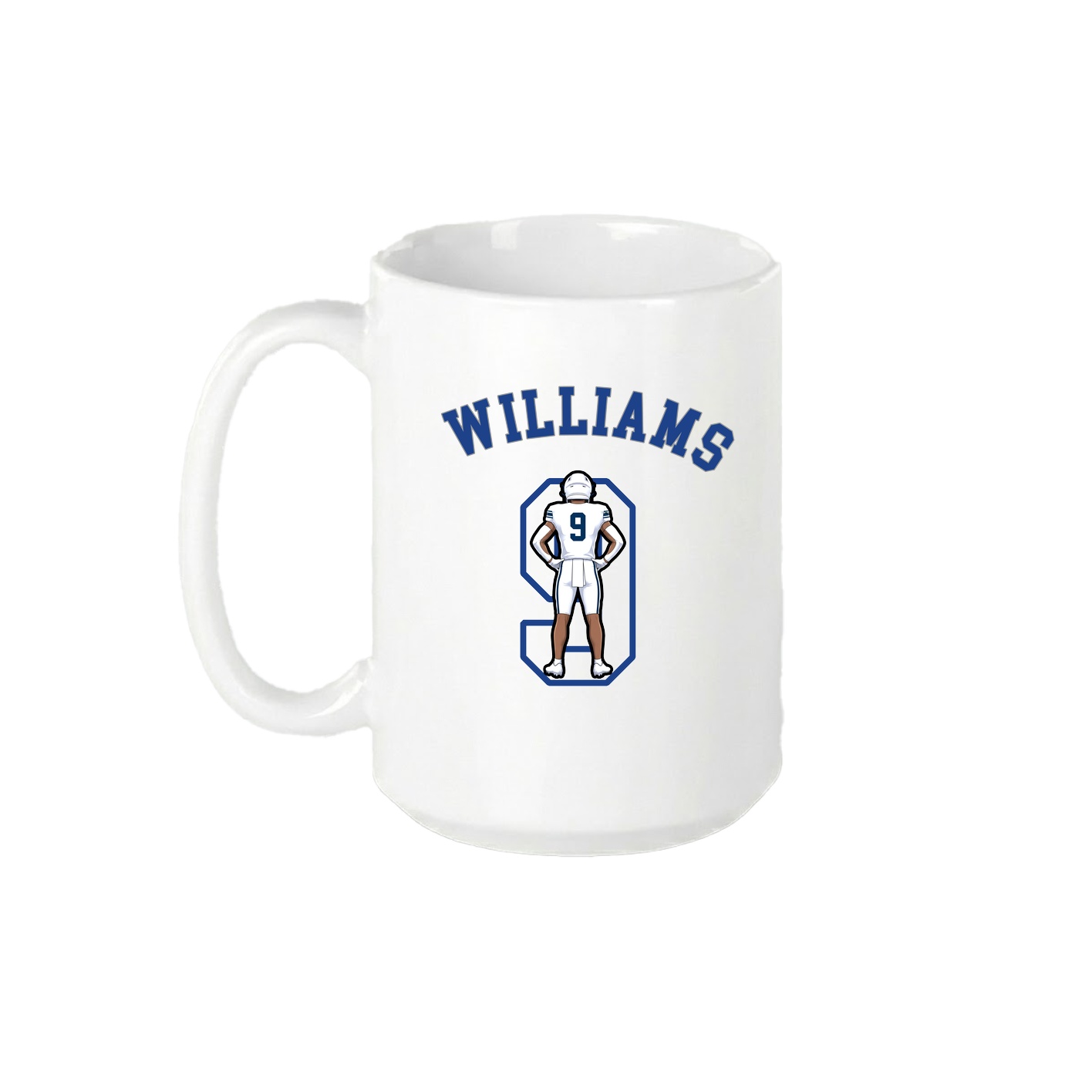15oz Coffee Mug — Shirsey Arch in White