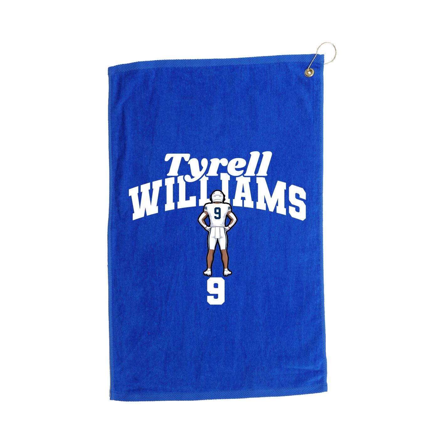 Golf Towel — Signature Arch in Royal