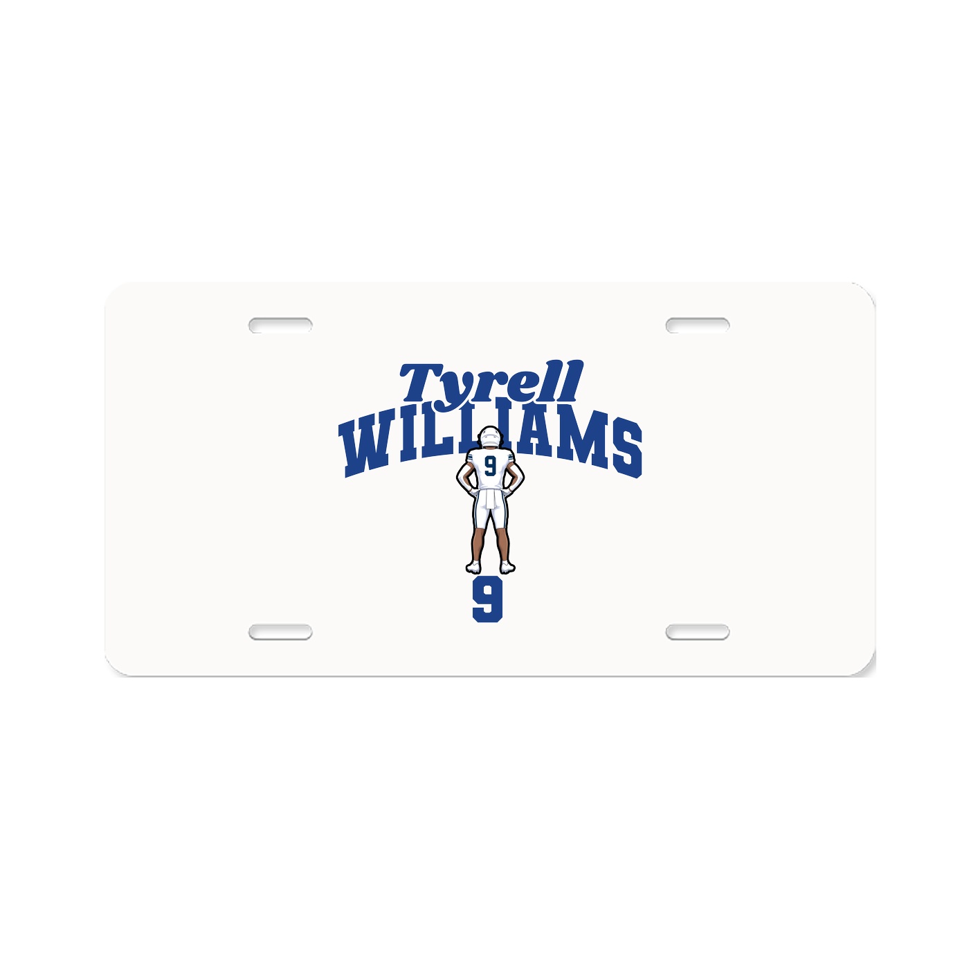 License Plate — Signature Arch in Classic