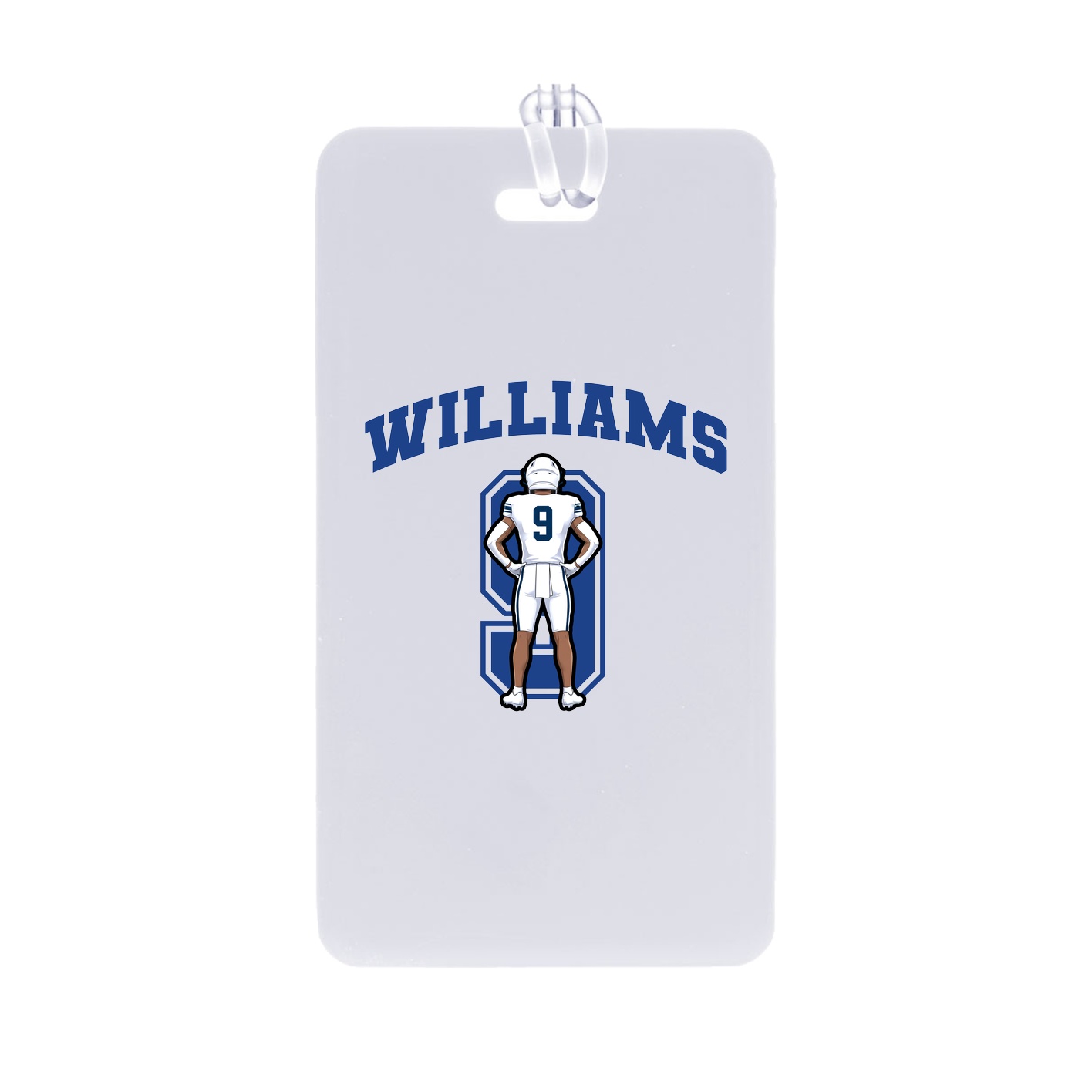 Bag Tag — Number in Classic