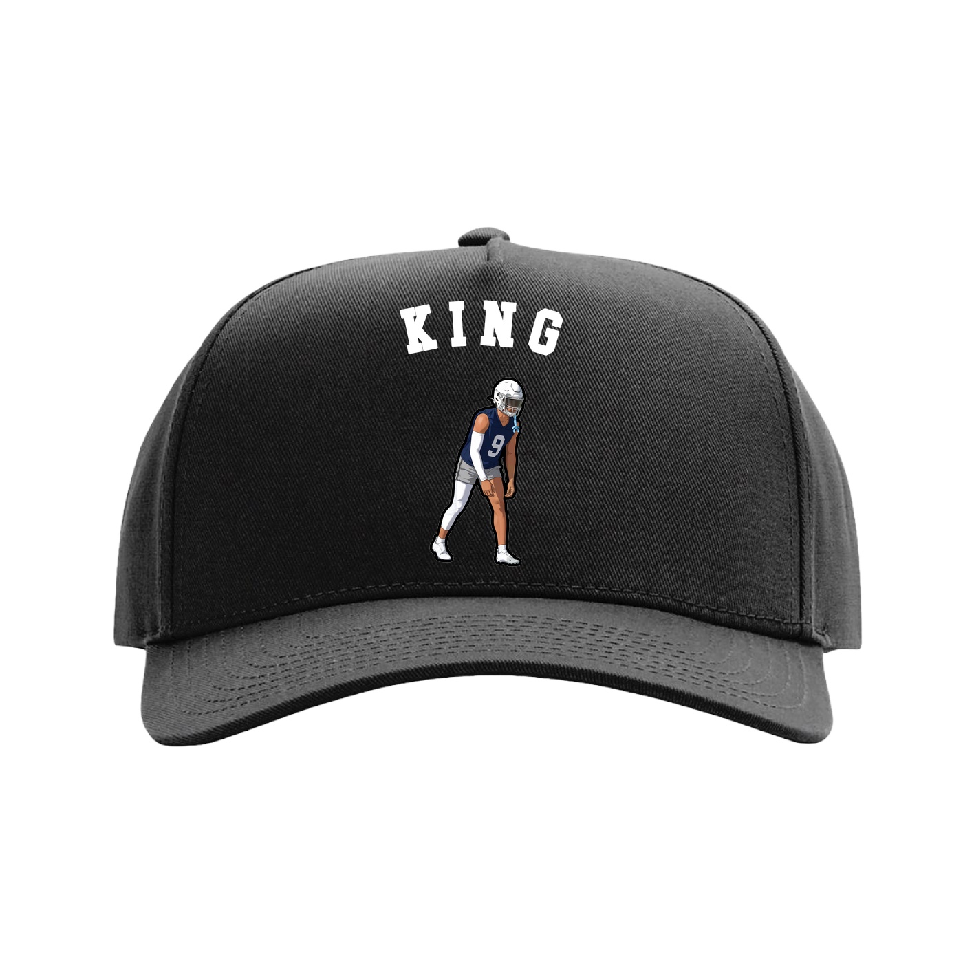 Full Fabric Five-Panel Champ Cap