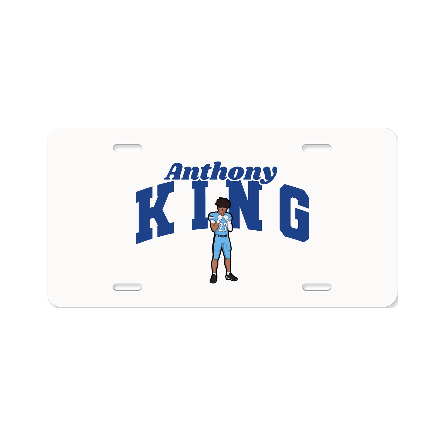 License Plate — Signature Arch in Classic
