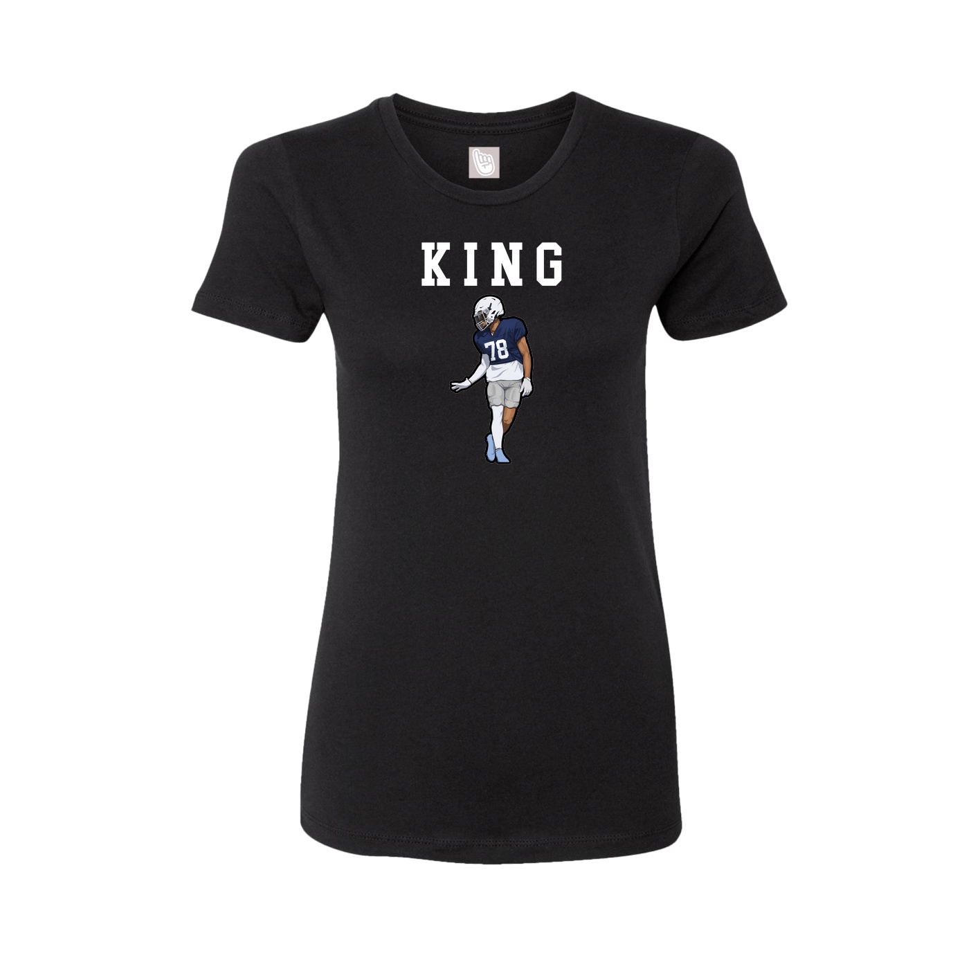 Fitted Women's Tee — Shirsey in Black