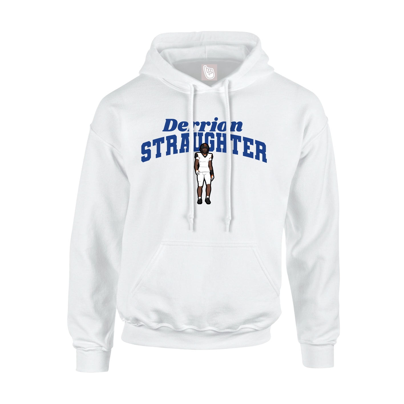 Hoodie — Signature Arch in White