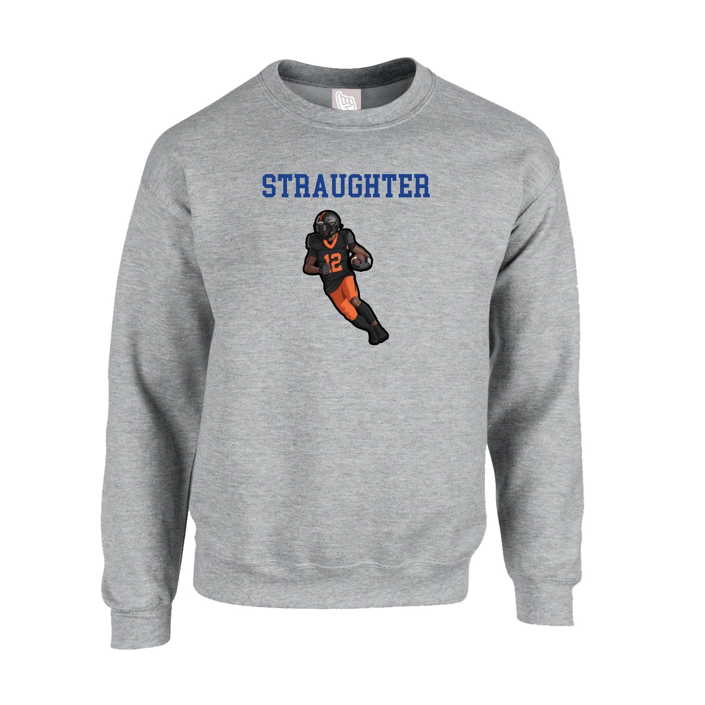 Fleece Crew — Shirsey in Grey
