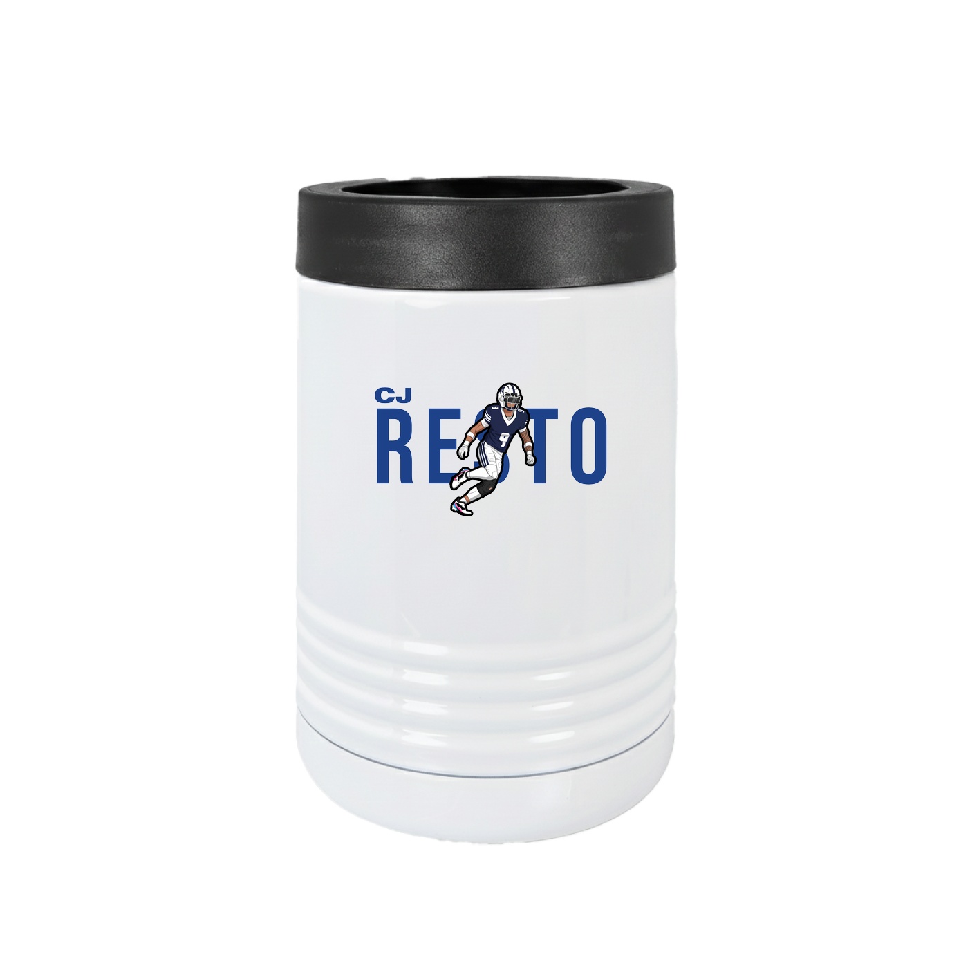 Beverage Holder — Player Name in White
