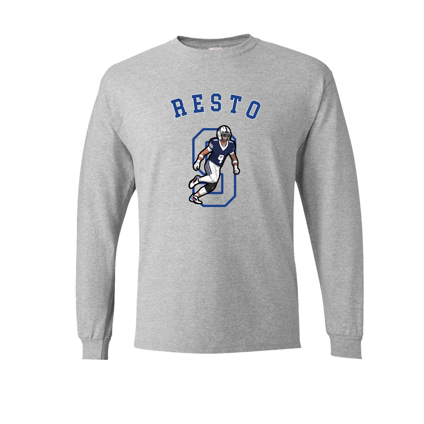 Long Sleeve Tee — Shirsey Arch in Grey