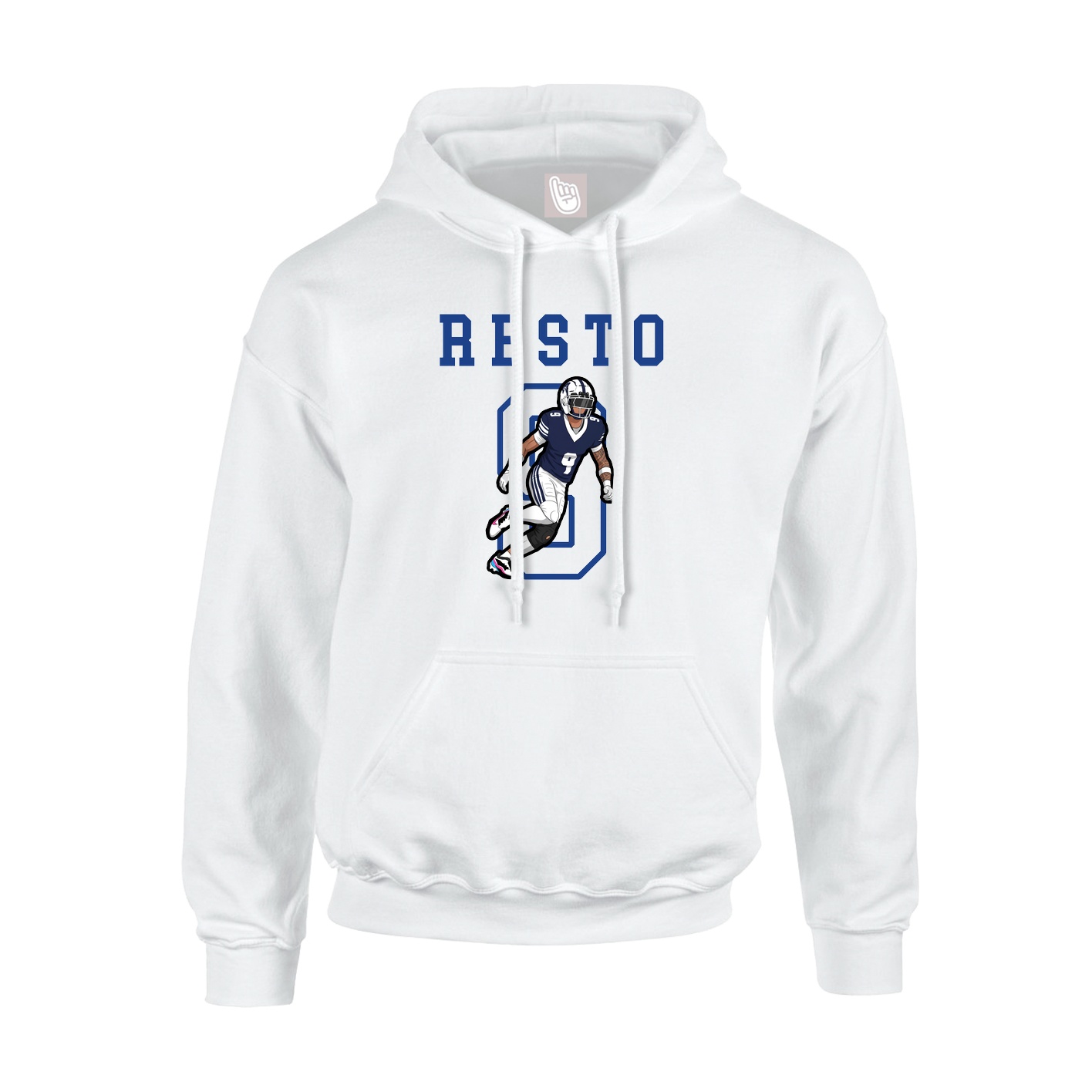 Youth Hoodie — Shirsey in White
