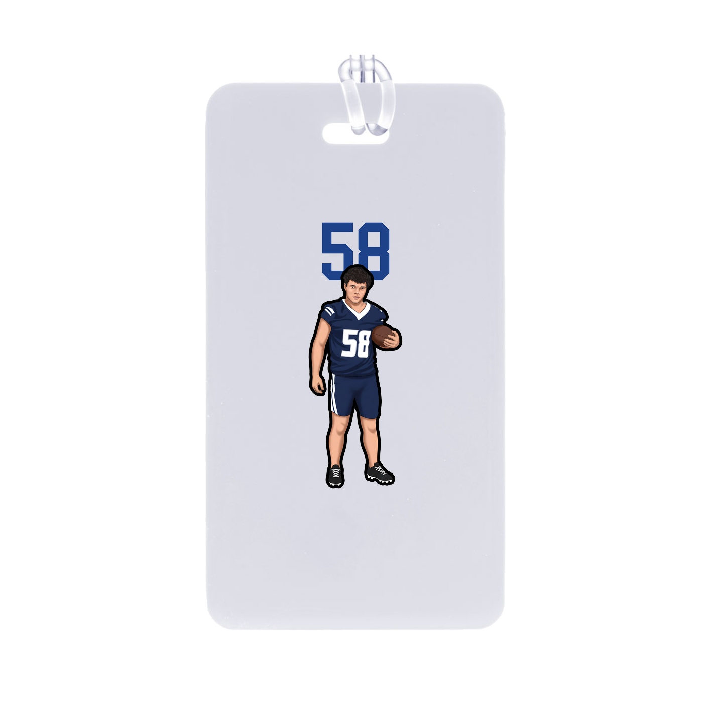 Bag Tag — Number Top in Classic