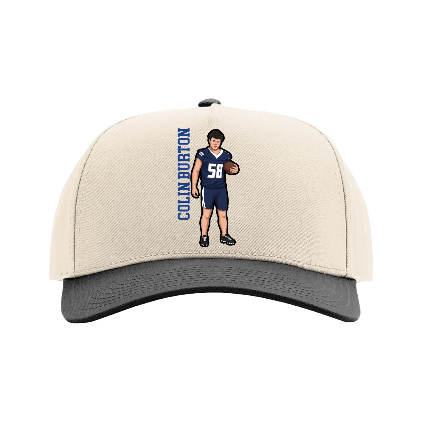 Full Fabric Five-Panel Champ Cap