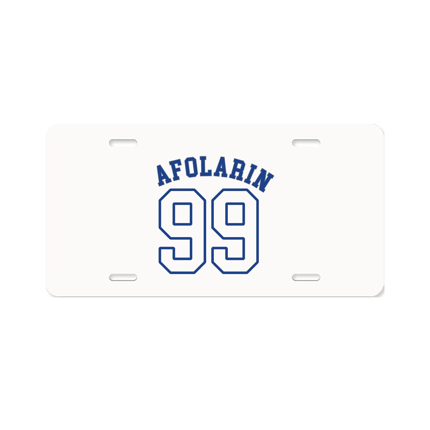 License Plate — Shirsey Arch in Classic