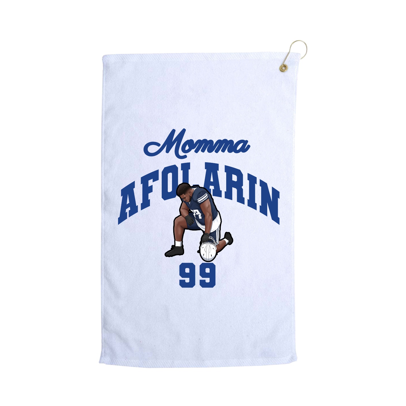 Golf Towel — Mothers Day Arch in White