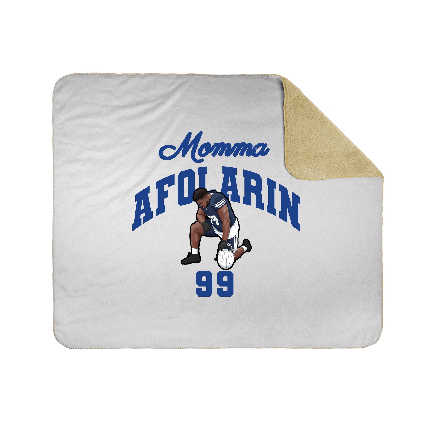Throw Blanket — Mothers Day Arch in White
