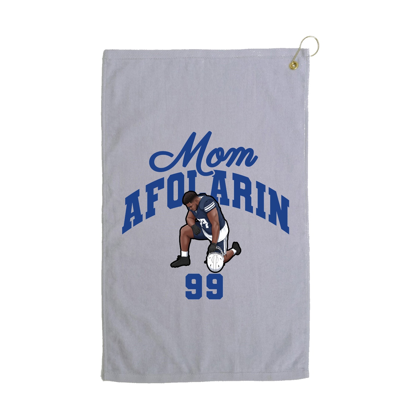 Golf Towel — Mothers Day Arch in Grey