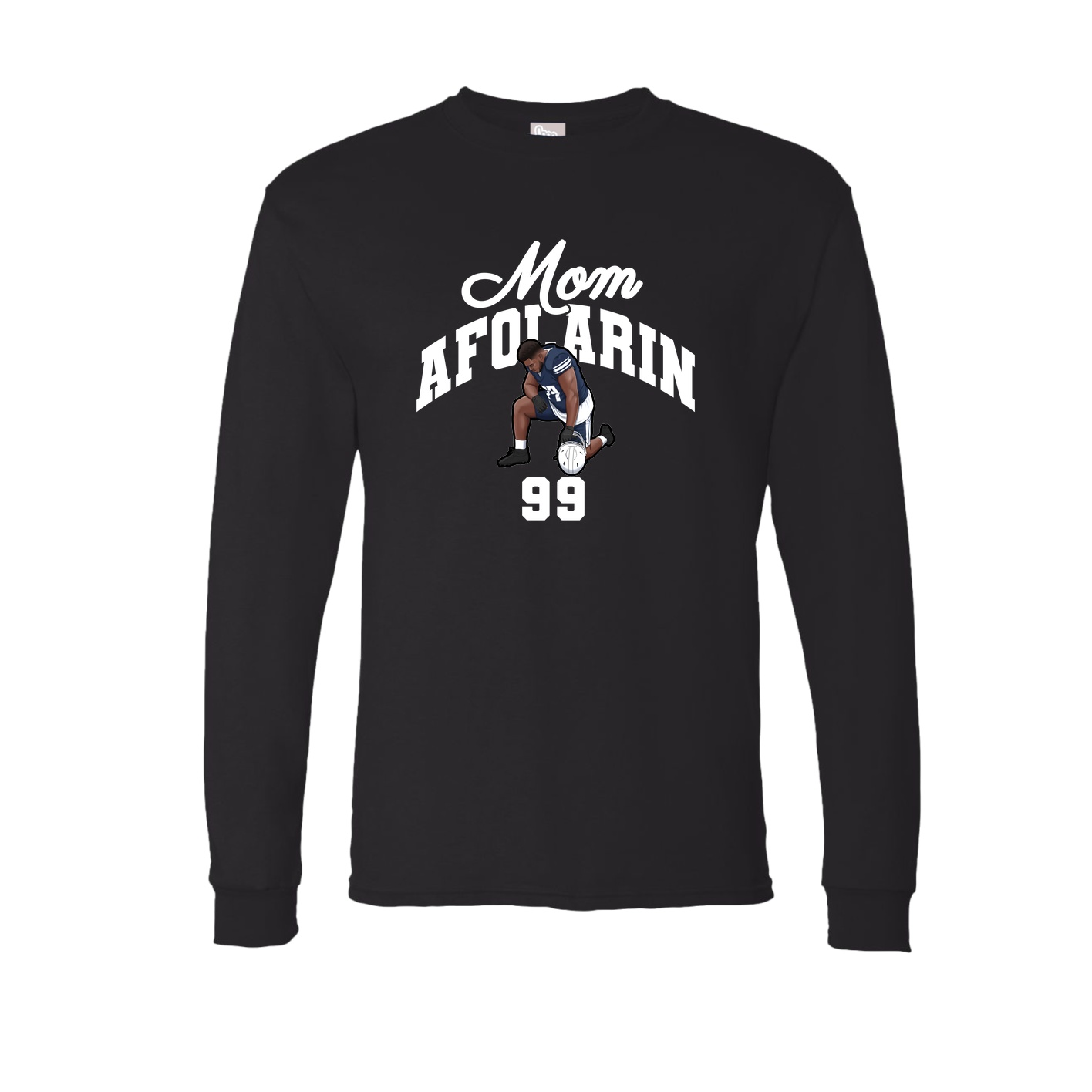 Long Sleeve Tee — Mothers Day Arch in Black