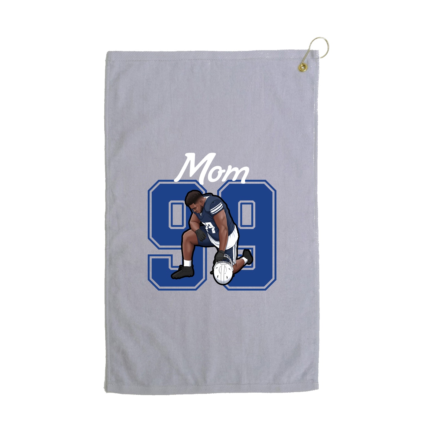 Golf Towel — Mothers Day Shirsey in Grey