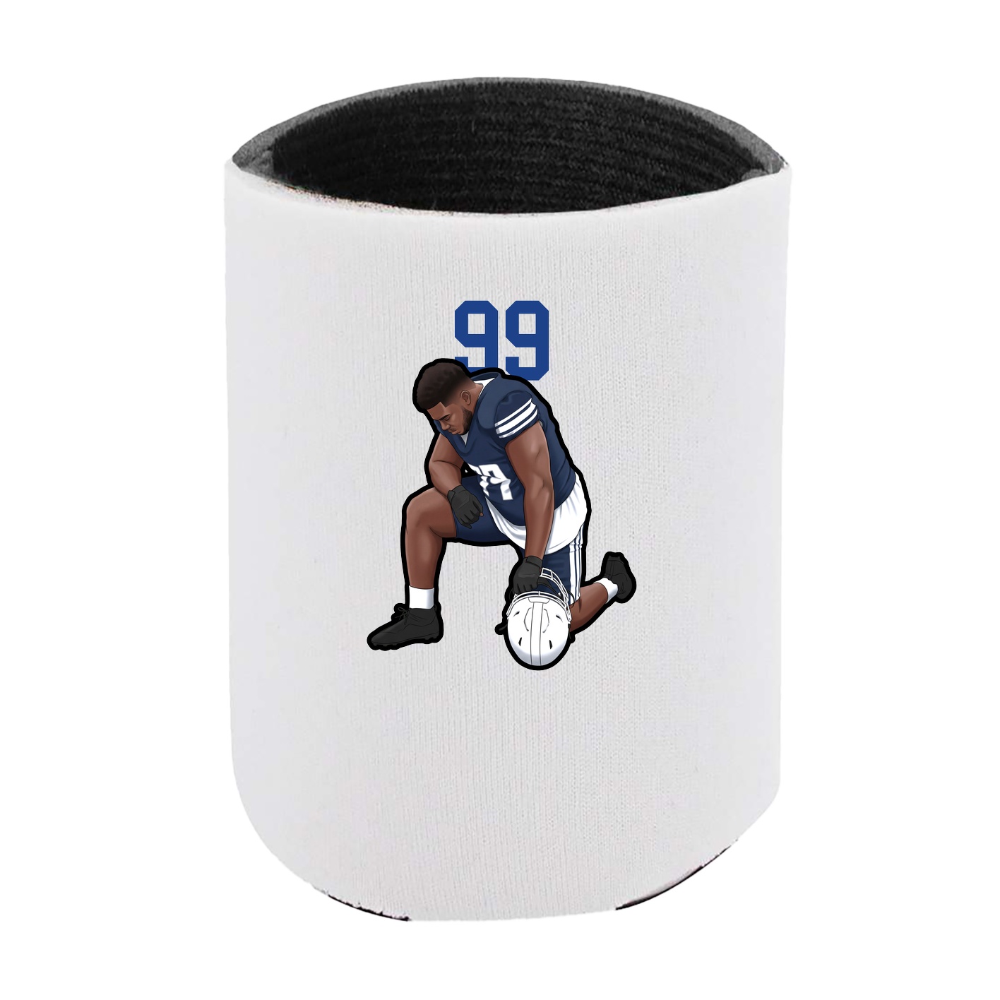Can Holder — Number Top in White
